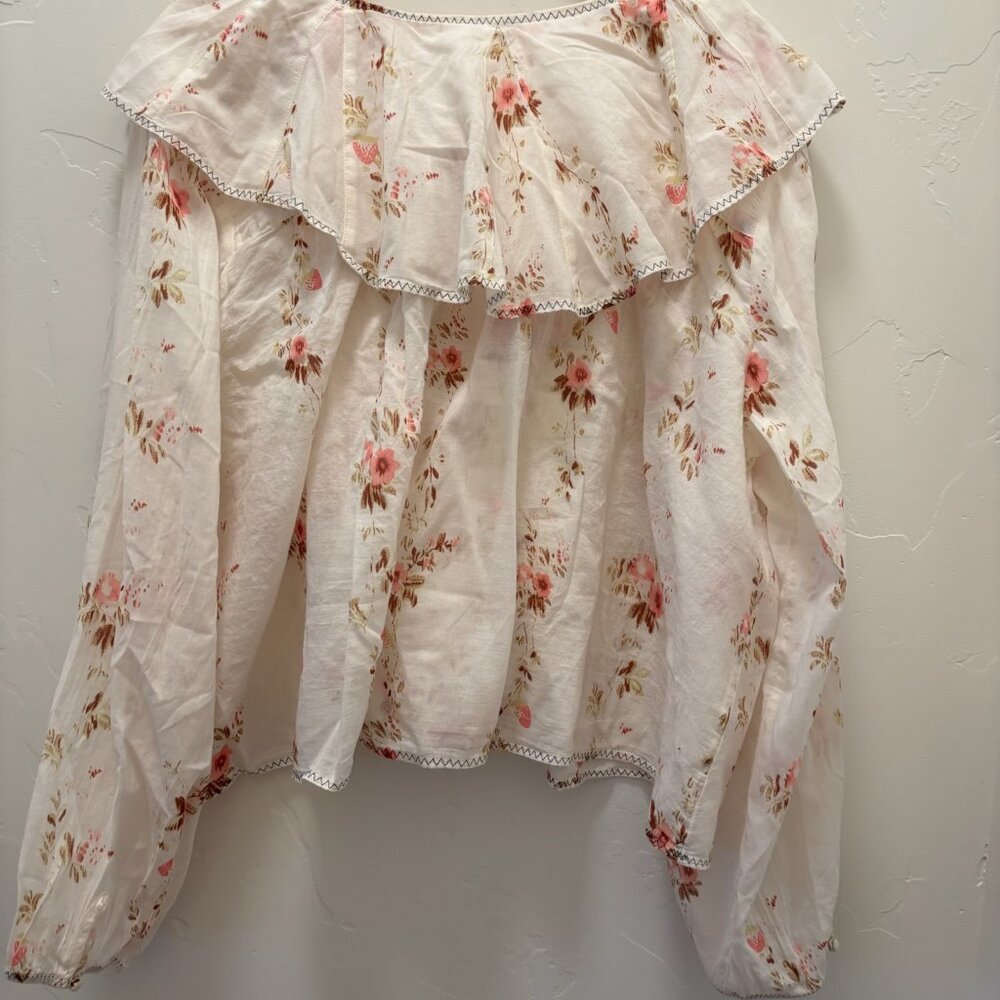 Free People Camilla Printed Blouse NWT* - Picture 7 of 7